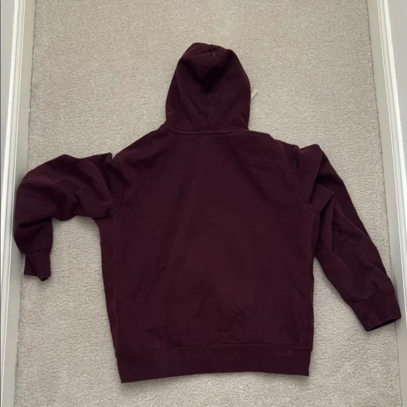 Polo by Ralph Lauren Men's Maroon Hoodie Sweater - Picture 5 of 7